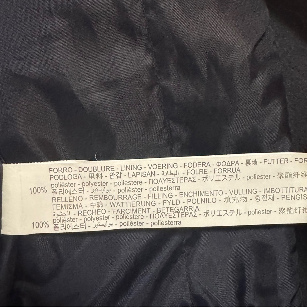 Zara Baby Girl Black and Cream Long Sleeve Jacket - Picture 10 of 12